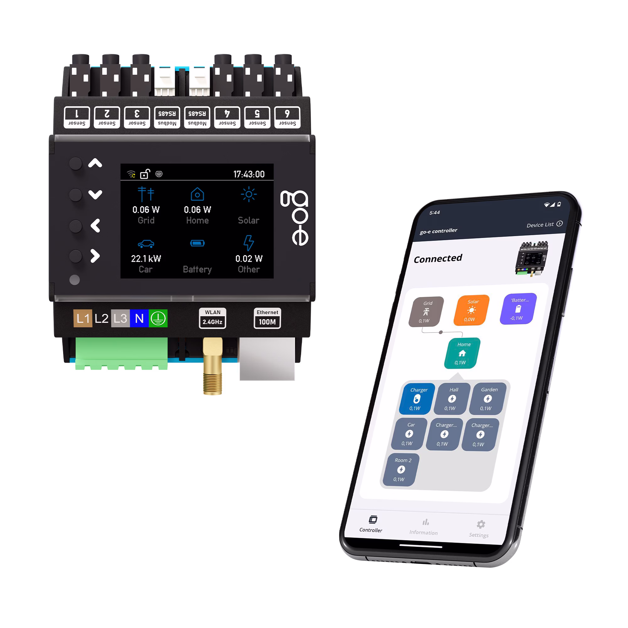 go-e Controller – Gestión dinámica de carga y energía solar - Imagen 2