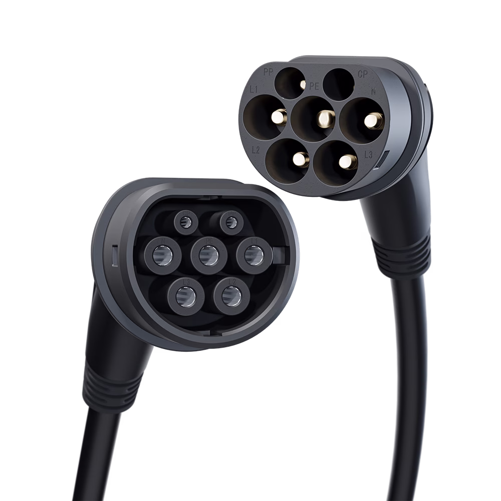 Cable de carga tipo 2 para vehículo eléctrico – hasta 22 kW - Imagen 2